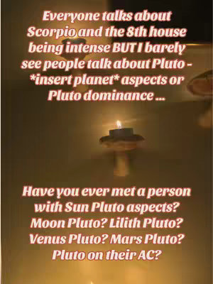 The image has a warm, golden-brown background with text overlays in a reddish-pink font. A small candle is lit in the center of the frame. The overall layout is vertical, with text in two main sections, making it perfect for a video cover or social media graphic.