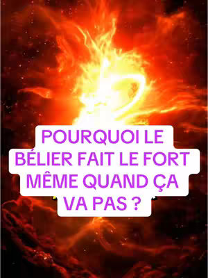 The image is a visually dynamic composition with a fiery, cosmic background of deep reds and oranges, resembling a nebula or an explosion with bursts of light. Overlaying this is a white, rectangular text box containing the text in purple and white font. The layout is vertical, likely designed for a social media post.