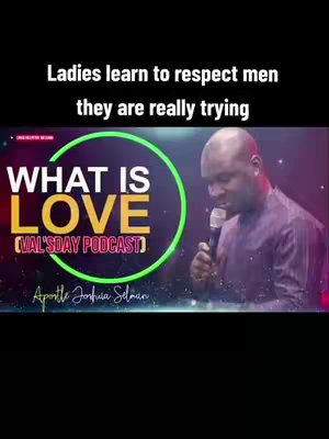 The cover image features a man holding a microphone and speaking, with text overlays. A large, circular graphic reads "WHAT IS LOVE (VAL'SDAY PODCAST)", with the man himself just to the right of the circle.