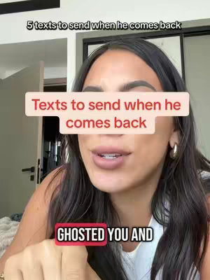 The cover image features a woman in a close-up shot, facing the camera and speaking. Text overlays are placed across the image, with the primary text highlighted in a red banner at the bottom, and a secondary white text overlay. The overall composition is an indoor shot, suggesting a personal setting.