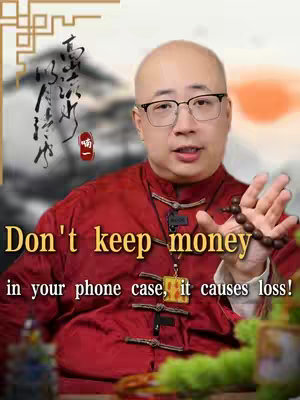 A man with glasses wearing a red traditional shirt and a necklace is holding a beaded bracelet in front of a blurred background.