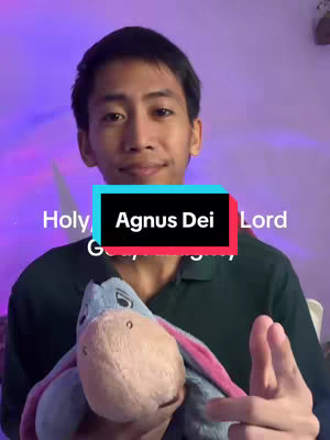 The video cover image features a young man in a green shirt holding a stuffed Eeyore toy. Text displays in a rectangular box below his face. The background has a purple gradient. The man is smiling slightly, and the overall setting appears to be indoors.
