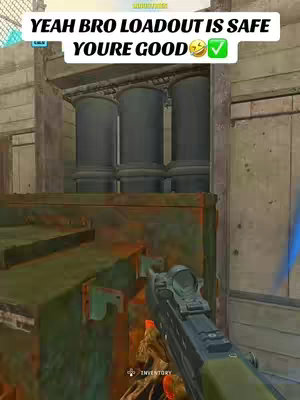 The cover image is a first-person perspective view from a video game. The foreground features a weapon aimed towards a scene set in a dilapidated industrial setting in a building. On the top, there is a hook text over a white background. The view conveys the atmosphere of a war scenario.