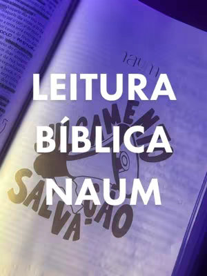 The cover image shows an open book with pages, with a textual overlay. The text overlay includes the words 'LEITURA BÍBLICA' in large, bold white letters, overlaid in front of a stylized bull graphic on the right page beneath an abstract purple and blue background.