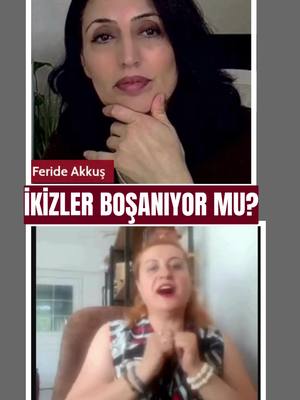 The cover image is a split screen. The top half shows a woman with dark hair, looking towards the viewer with a hand on her chin. Below, a second woman with red hair is shown in a bright room, appearing surprised. Text overlays the top image in bold, red letters.
