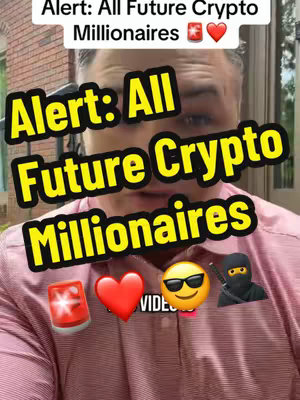 A man in a pink collared shirt stands in front of an out-of-focus outdoor background. The image features an overlay of text and emojis, with text in a yellow, bold font superimposed over the man. The background appears to be a residential setting, with a glimpse of a brick wall and some outdoor elements visible.