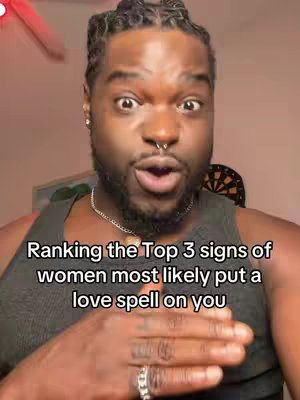 A man with locs gazes at the camera with wide eyes and an open mouth, an expression of surprise or emphasis. The overlay text informs of the video's subject material.