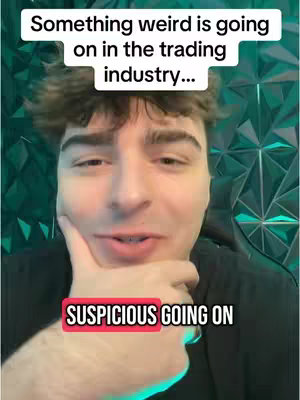 A young man with short brown hair is centered in the frame, with his right hand gently touching his chin. The background is a textured design with a dark teal color. White text sits above the man's head and a red and white text box sits beneath the bottom of the chin area. These added visual elements and text are the hook.