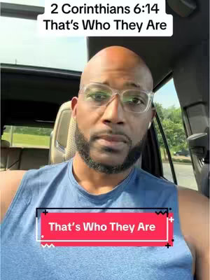 A man with a bald head and glasses looks at the camera against an out-of-focus background of a car interior and exterior. A text box at the bottom of the image reads, "That's Who They Are."