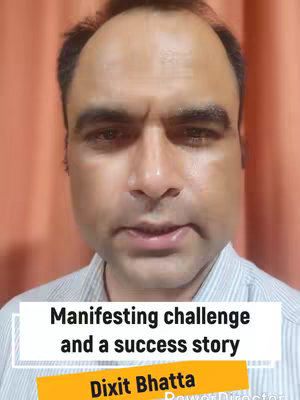 The cover image presents a medium shot of a man against an orange backdrop, likely walls or curtains. The man is in the foreground, with a neutral expression and short, dark hair, looking directly at the camera. Text overlays are within rectangular boxes, at the bottom of the frame, including the video title and creator's name. The lighting seems soft from the front.