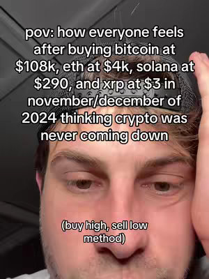 A selfie-style video cover image with a person looking into the camera, text overlayed, with a dark background. The person is wearing a baseball cap. The text is in white font and formatted in a question & answer style.