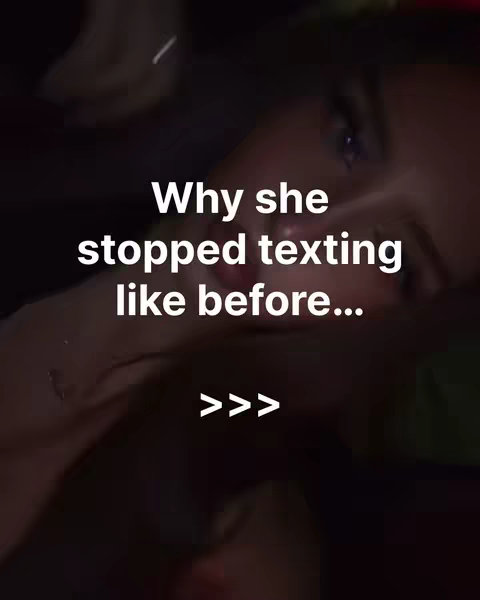 The image is a close-up, slightly blurred shot of a person's face, likely a woman, with focus on her eyes and mouth as the main area of lighting and focus. The composition is dark, with the subject's features softly illuminated, creating a sense of intimacy or mystery. overlaid text on the image adds context or a call to action.