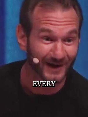 The cover image shows a close-up of a man with a light skin tone, facing slightly right. He has short, dark hair, a trimmed beard, and a friendly expression, with his mouth open as if speaking or laughing; a microphone is visible on his lapel. Text overlayed is in the bottom middle of the image and reads 'EVERY'. The background is a blurred gradient, likely a blue color.