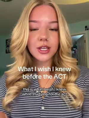 The cover image features a young woman with blonde hair, gazing directly at the camera. Overlayed text appears on her face, setting the context for the video. The background seems to be indoors, with indications of a hallway or room behind her.