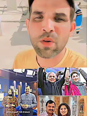 The cover image features a split composition. The upper portion shows a man in a selfie-style shot, with outdoor elements visible in the background. Beneath, there's a collage of three images: a couple on a television show set, a group of people with arms raised, and a couple in a studio environment.