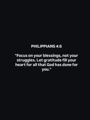 A minimalist image on a black background with white text. The text consists of a Bible verse and a related quote. The layout is simple, emphasizing the message.