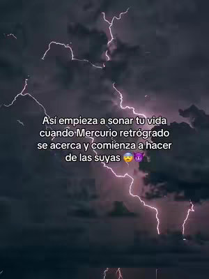 A dramatic image with a stormy sky background filled with lightning strikes. Text overlayed in the center features white text on a dark background.
