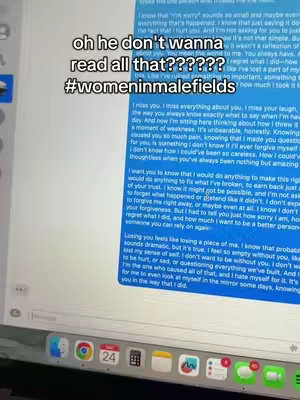 The cover image shows a laptop displaying a text message exchange, with a text overlay at the top. The background is a light-colored surface. The text is predominantly black, and the layout is simple.
