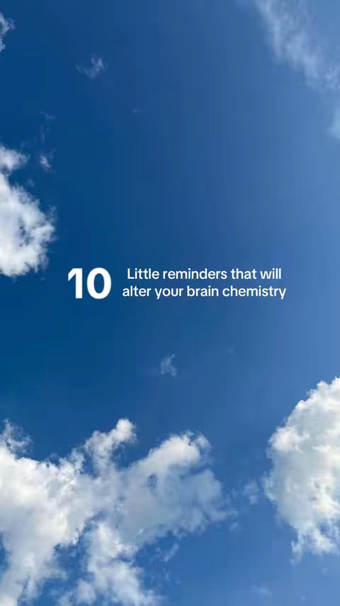 A vertical image featuring a clear blue sky filled with fluffy white clouds. In the center, there is white text overlayed, providing a title for the video.