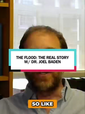 The cover image is a medium shot of a man with a beard, likely the creator or speaker, set against a soft-focus background. Overlayed on his upper torso is a rectangular text element containing the video title and the name of the featured guest. At the bottom, an orange rectangular text reads "SO LIKE". The color scheme consists of blue, green, and red, which contrast with the man's skin tone; the overall layout implies an interview or discussion format.