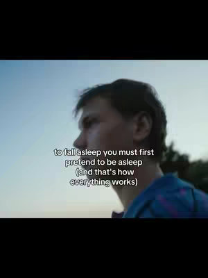 A profile shot of a man looking off into the distance with overlayed text.