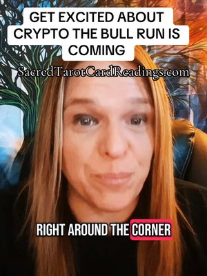 A selfie-style video cover image featuring a woman with long blonde hair, looking directly at the viewer and smiling slightly. Above her, text is overlaid in a white, sans-serif font against a dark, rectangular background. Below her, partially cropped, is additional text on a bright pink background. The background behind the woman appears soft and out of focus.