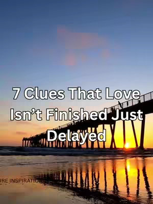 A scenic landscape featuring a wooden pier extending into the ocean during a sunset. The sky transitions from blue to vibrant orange and yellow hues, reflecting on the water's surface. Text overlays the image, presenting the video's title.