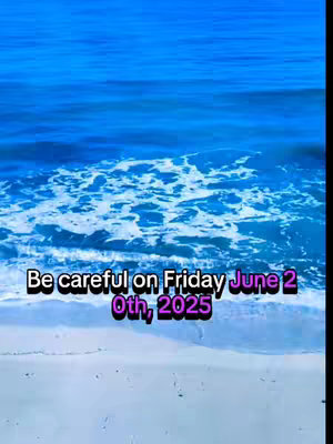 The cover image presents a serene beach scene. In the foreground is light-colored sand, with a hint of foamy waves. The background features a gradient of blue colors representing the sky and ocean. Overlayed on the image is text in a colorful, stylized font.