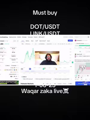 The cover image shows a screen recording of a trading platform with real-time data, and a video feed of the creator talking, with overlaid text at the top and bottom. The background is a dark color, setting off the bright elements of the trading platform and video feed. The layout is split, and the text is in a clear, readable font.