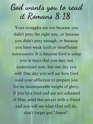 The cover image features text on a soft, blurred background. The text is arranged in a paragraph, with the first line serving as the title, followed by a bible reference. The layout is simple and clean, with a focus on readability.