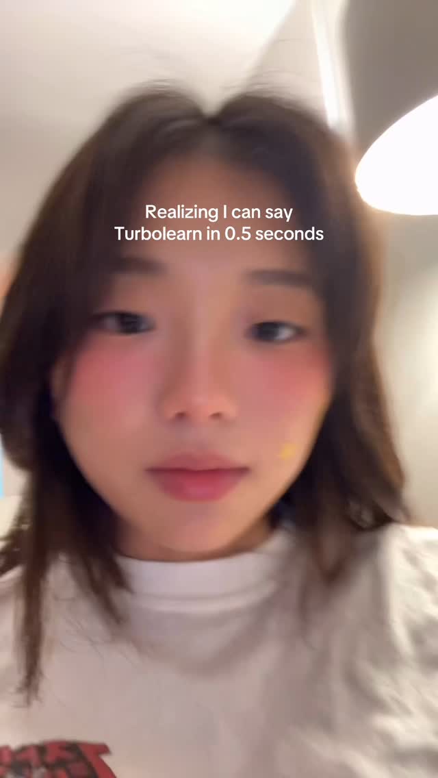 A close-up shot of a person's face, the focus is on the face, with text overlayed onto the image.