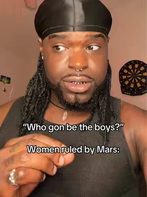 The cover image is a selfie of a Black man looking to the side with a serious expression. He's wearing a black durag, a black tank top and has a nose ring. Text overlays are positioned at the center.