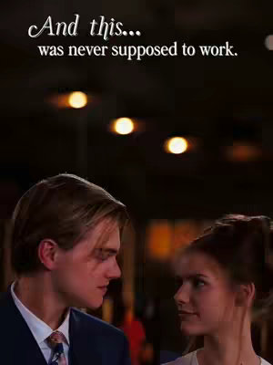 The cover image shows a romantic scene from a film or television show. A man and a woman are facing each other in close profile, with their gazes directed at each other. The man is on the left, wearing a suit, and the woman is on the right. The background is blurred.