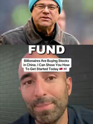 The image is split into two sections, with the upper section showing a man in a teal beanie and glasses, and the lower section featuring a close-up of another man's face. A text overlay reads.