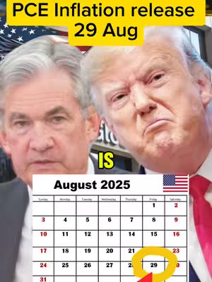 The cover image is a composite featuring two men, likely public figures, with a calendar in the background. The figures are superimposed over a background that appears to have an American flag. A calendar with the date August 29, 2025 highlighted with a yellow circle.