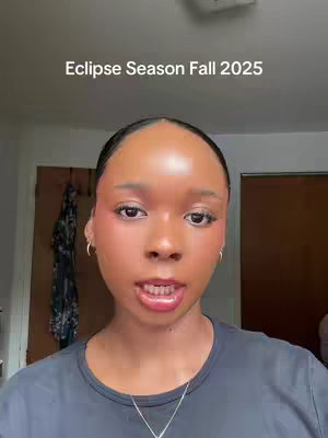 A selfie-style shot focusing on a person's face with text overlayed at the top.