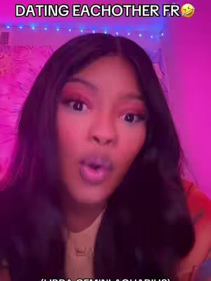 A woman with long dark hair is the central focus, her face expressing a look of open-mouthed surprise and curiosity. The background is a soft pink glow. Text overlays at the top and bottom, compliment the overall visual presentation.