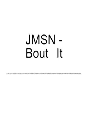 The cover image is a simple design on a white background. The text overlay features the artist's name and song title in a clean, sans-serif font. A dashed line separates the name and title.