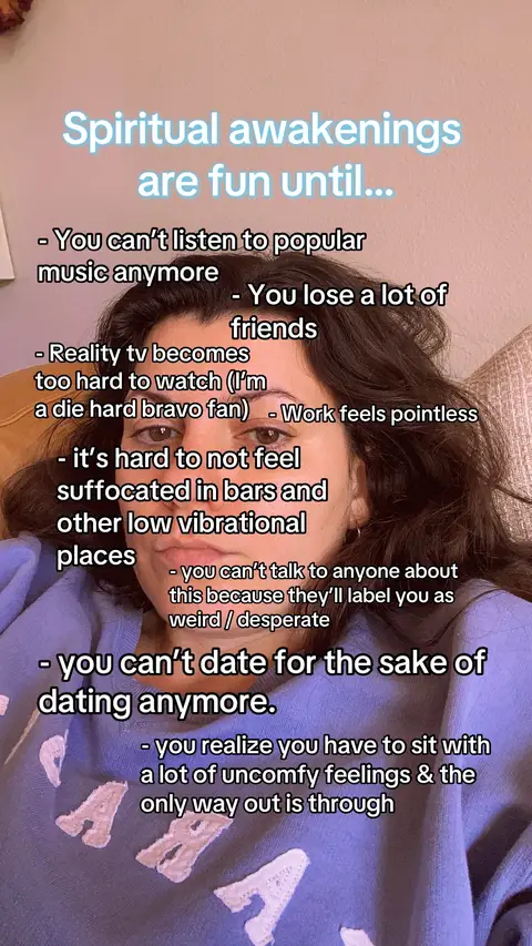 A selfie-style image with the creator taking up most of the frame. The background shows a neutral, white-walled space. The layout is organized with bullet points of text, mainly written on the left and right, in a clean and easy-to-read style. The top of the image features a large text box with a heading. The color scheme includes some shades to make it stand out, with the overall tonality being soft and inviting.