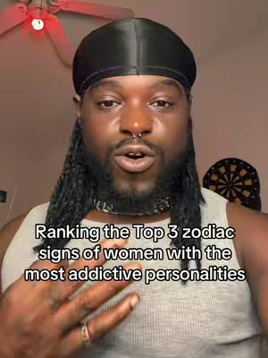 A medium shot of a man with dark skin, a beard, and durag. Text overlays the image.