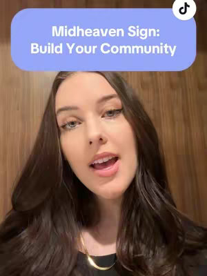 A young woman with long, dark hair is centered in the frame, looking directly at the camera with a slightly open mouth as if speaking. Behind her, a wooden panel background adds depth. Above her head is a blue oval-shaped text box with white text. In the top-right corner, the TikTok logo is visible.