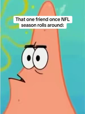 The image features a close-up of Patrick Star from Spongebob Squarepants. He is shown with a perplexed expression, with his eyes and his brow furrowed slightly. Above him resides text in a white box.
