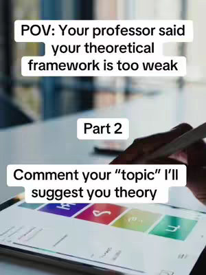 The cover image shows a tablet with a colorful app open, possibly related to research or education. On top are white text boxes containing a question and follow up instructions.
