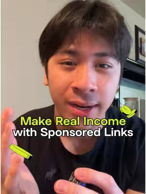 A young man with short black hair and a black t-shirt is centered in the frame, speaking to the camera. Bold text overlay and highlighter shapes adds visual emphasis and a pop of color. The background is soft, with visible kitchen elements, and natural lighting creates a casual feel.