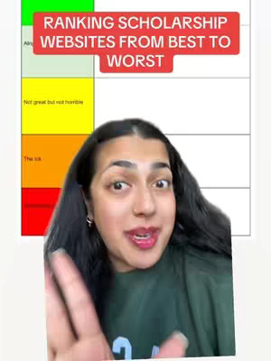 A woman with dark hair framed in a selfie angle. She has fair skin, dark eyes, and full lips. She's wearing a dark green athletic top. Behind her is a gradient background with a red rectangle at the top over a table with a green, yellow, orange, and red gradient.