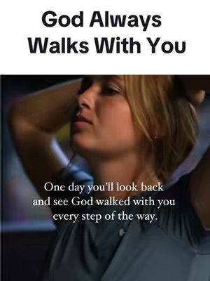 A woman with blonde hair is seen from the chest up, angled slightly with her hands behind her head. Overlayed white text gives a motivational quote.
