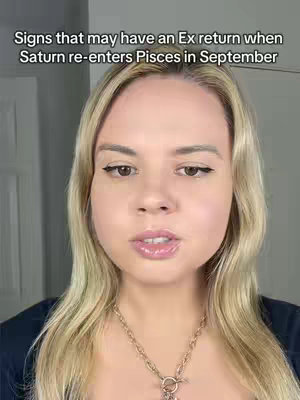 A cover image showcasing a woman with long blonde hair, staring directly at the camera with a neutral expression. The overlay text at the top suggests the video topic: