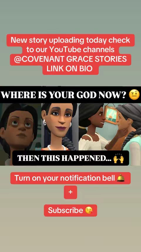 The cover image is a vertical graphic divided into sections. The top section features text in a red box on a grayish background. Below this is a series of four animated characters, with speech bubbles, in a cartoon style. Below the characters, text in a black box with white font. Toward the bottom are additional red boxes containing text and icons indicating how to proceed, e.g., turning on notifications and subscribing.