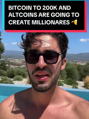 The cover image features a man in sunglasses, looking directly at the camera. Above him is a text overlay on a black and red background. The background includes a pool, trees, and a distant landscape under a blue sky.
