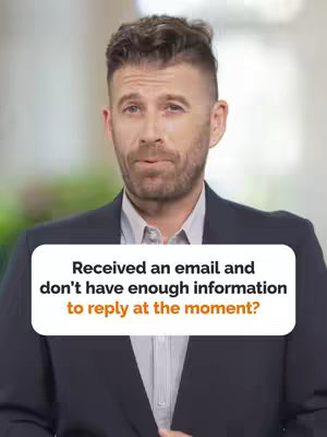 The cover image features a man in a suit looking slightly perplexed. A text overlay appears in a speech bubble, posing a question.